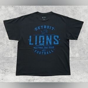 VTG Y2K NFL Detroit Lions Football T-Shirt Size (XL)